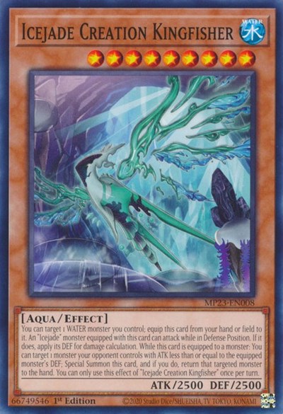 Icejade Creation Kingfisher (Common) [MP23-EN008-C]