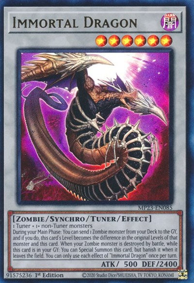Immortal Dragon (Ultra Rare) [MP23-EN085-UR]