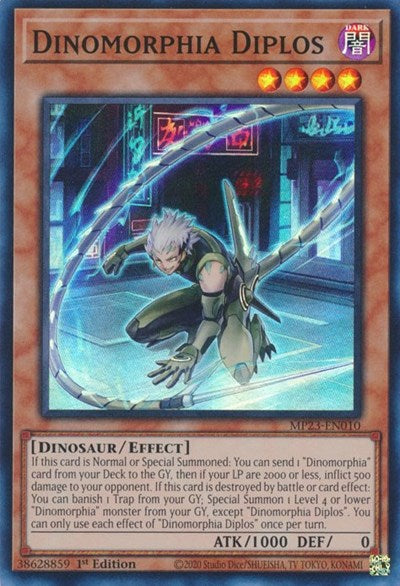 Dinomorphia Diplos (Super Rare) [MP23-EN010-SuR]