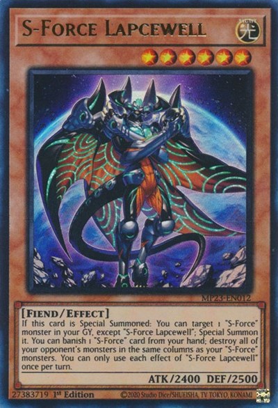 S-Force Lapcewell (Ultra Rare) [MP23-EN012-UR]
