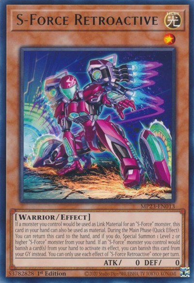 S-Force Retroactive (Rare) [MP23-EN013-R]