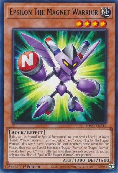 Epsilon The Magnet Warrior (Rare) [MP23-EN014-R]