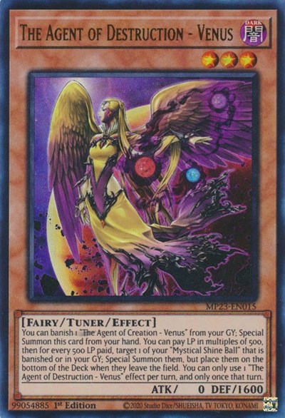 The Agent of Destruction - Venus (Ultra Rare) [MP23-EN015-UR]