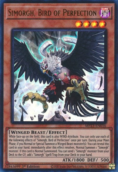 Simorgh, Bird of Perfection (Ultra Rare) [MP23-EN016-UR]
