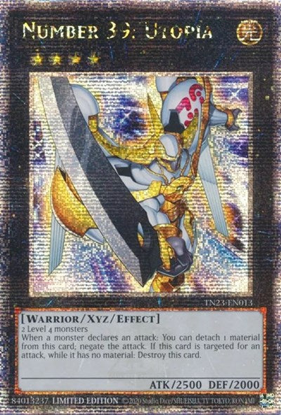Number 39: Utopia (Quarter Century Secret Rare) [TN23-EN013-QCSR]
