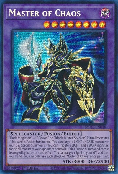 Master of Chaos (Prismatic Secret Rare) [MP23-EN018-PrSR]