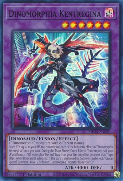 Dinomorphia Kentregina (Super Rare) [MP23-EN020-SuR]