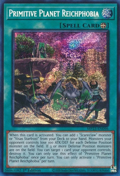 Primitive Planet Reichphobia (Prismatic Secret Rare) [MP23-EN096-PrSR]