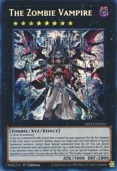 The Zombie Vampire (Prismatic Secret Rare) [MP23-EN024-PrSR]