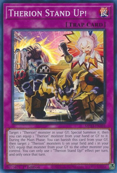 Therion Stand Up! (Super Rare) [MP23-EN101-SuR]