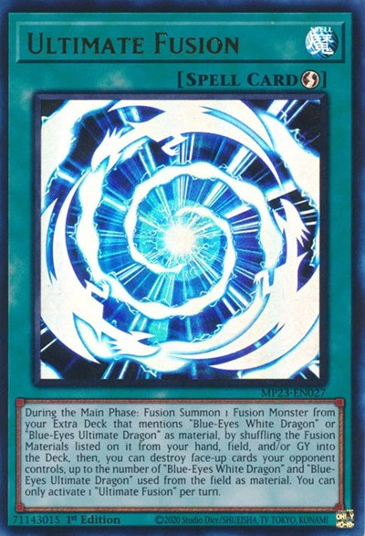 Ultimate Fusion (Ultra Rare) [MP23-EN027-UR]