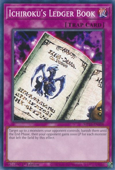 Ichiroku's Ledger Book (Common) [MP23-EN108-C]