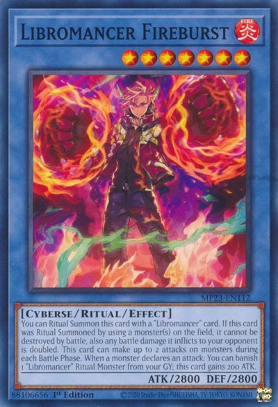 Libromancer Fireburst (Common) [MP23-EN112-C]