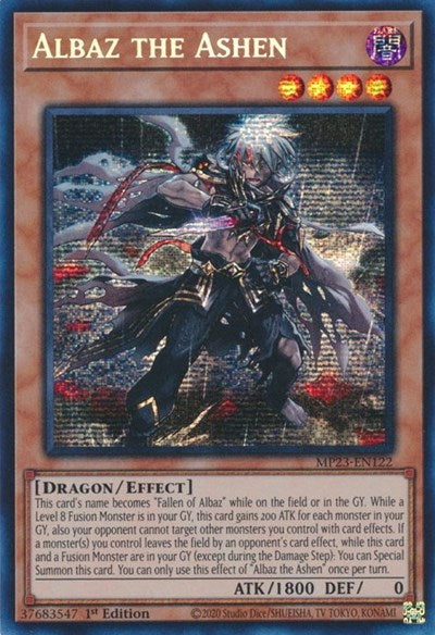 Albaz the Ashen (Prismatic Secret Rare) [MP23-EN122-PrSR]