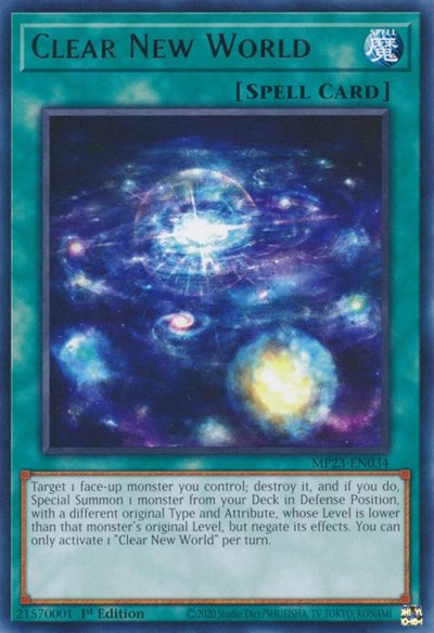 Clear New World (Rare) [MP23-EN034-R]