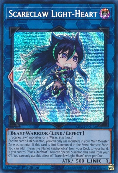Scareclaw Light-Heart (Prismatic Secret Rare) [MP23-EN136-PrSR]