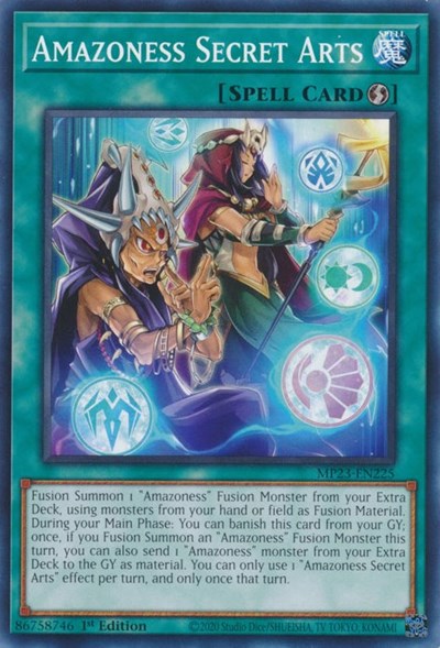 Amazoness Secret Arts (Common) [MP23-EN225-C]