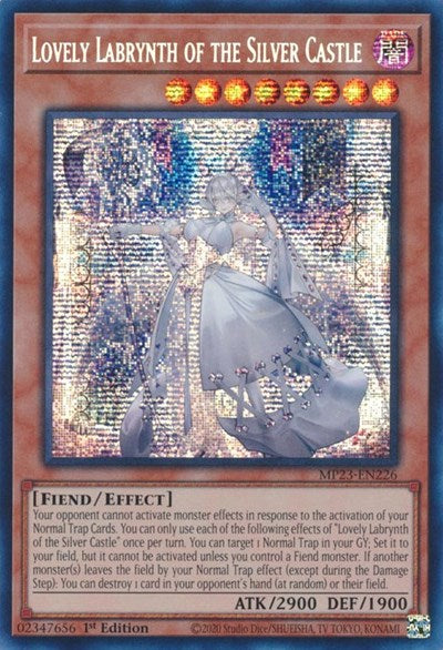 Lovely Labrynth of the Silver Castle (Prismatic Secret Rare) [MP23-EN226-PrSR]