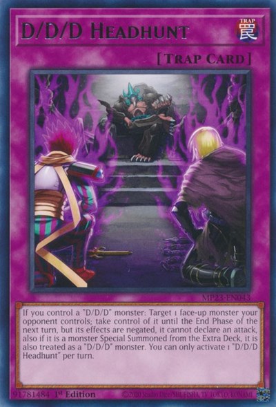 D/D/D Headhunt (Rare) [MP23-EN043-R]