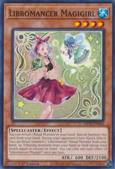 Libromancer Magigirl (Common) [MP23-EN044-C]