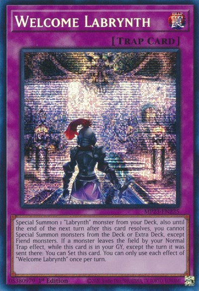 Welcome Labrynth (Prismatic Secret Rare) [MP23-EN235-PrSR]
