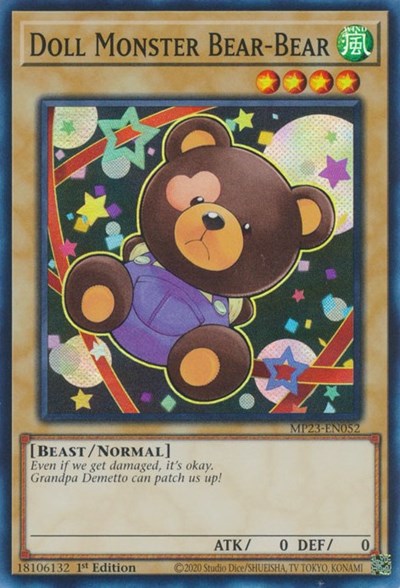 Doll Monster Bear-Bear (Super Rare) [MP23-EN052-SuR]