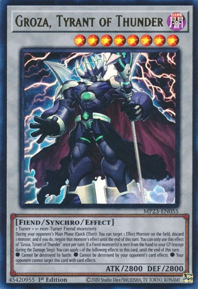 Groza, Tyrant of Thunder (Ultra Rare) [MP23-EN055-UR]