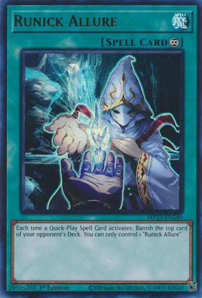 Runick Allure (Ultra Rare) [MP23-EN240-UR]