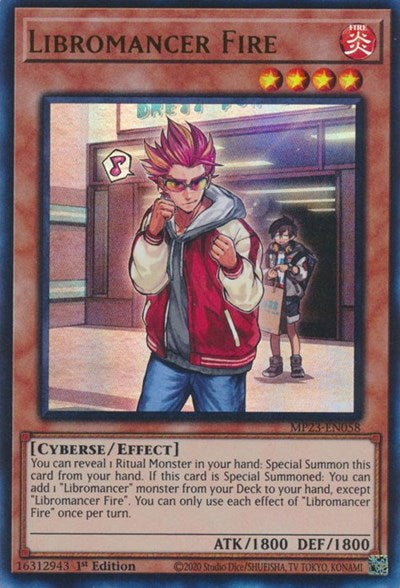 Libromancer Fire (Ultra Rare) [MP23-EN058-UR]