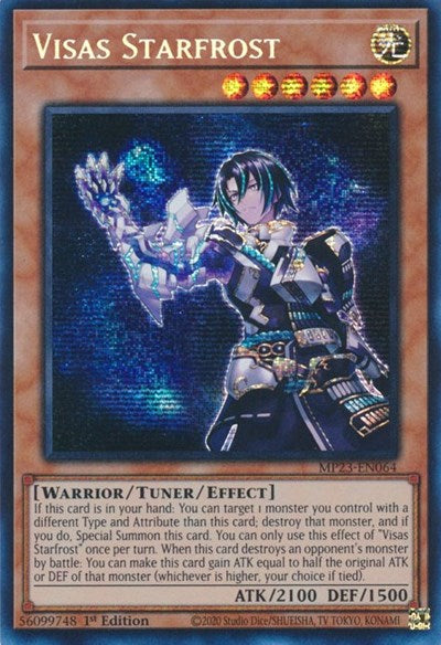 Visas Starfrost (Prismatic Secret Rare) [MP23-EN064-PrSR]