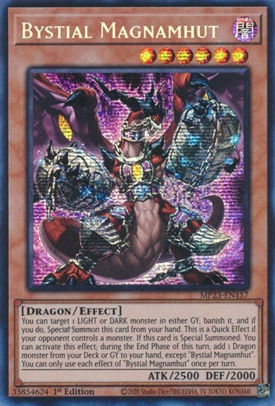 Bystial Magnamhut (Prismatic Secret Rare) [MP23-EN157-PrSR]
