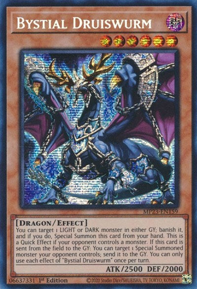 Bystial Druiswurm (Prismatic Secret Rare) [MP23-EN159-PrSR]