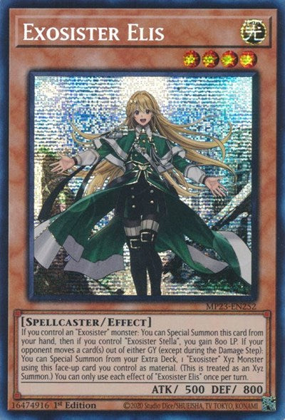 Exosister Elis (Prismatic Secret Rare) [MP23-EN252-PrSR]