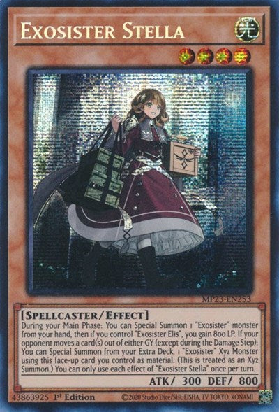 Exosister Stella (Prismatic Secret Rare) [MP23-EN253-PrSR]