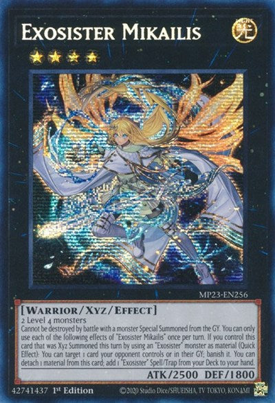 Exosister Mikailis (Prismatic Secret Rare) [MP23-EN256-PrSR]