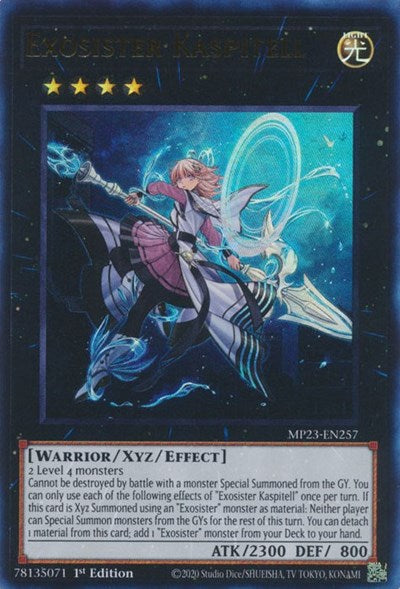 Exosister Kaspitell (Ultra Rare) [MP23-EN257-UR]