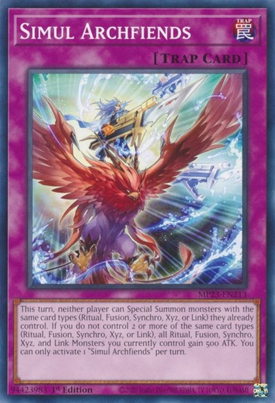 Simul Archfiends (Common) [MP23-EN213-C]