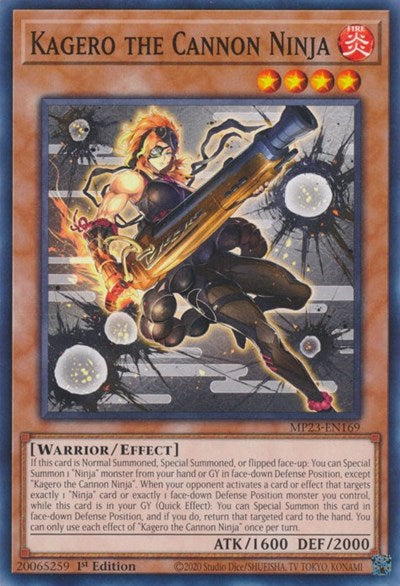 Kagero the Cannon Ninja (Common) [MP23-EN169-C]