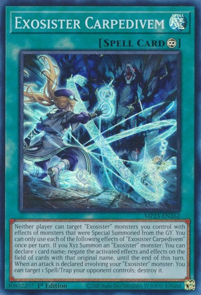 Exosister Carpedivem (Super Rare) [MP23-EN262-SuR]
