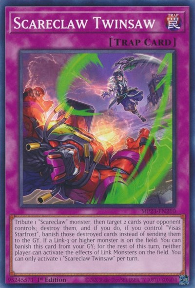 Scareclaw Twinsaw (Common) [MP23-EN210-C]