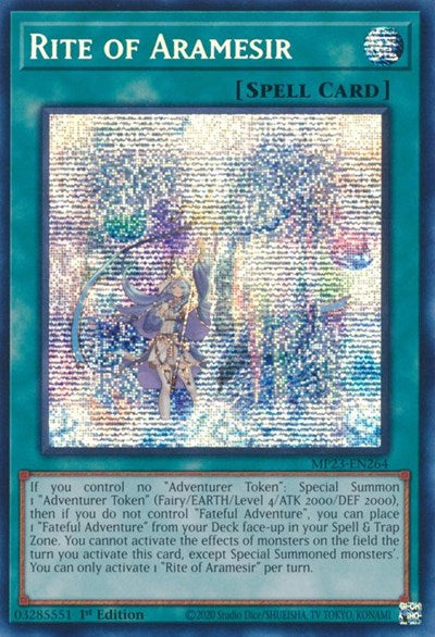 Rite of Aramesir (Prismatic Secret Rare) [MP23-EN264-PrSR]