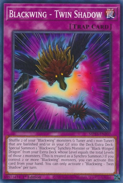 Blackwing - Twin Shadow (Common) [MP23-EN207-C]