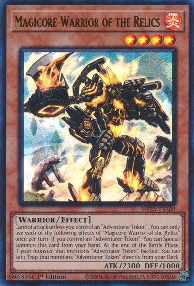 Magicore Warrior of the Relics (Ultra Rare) [MP23-EN266-UR]