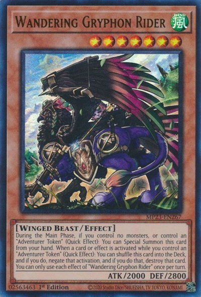 Wandering Gryphon Rider (Ultra Rare) [MP23-EN267-UR]