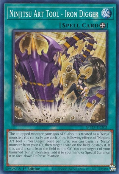 Ninjitsu Art Tool - Iron Digger (Common) [MP23-EN202-C]