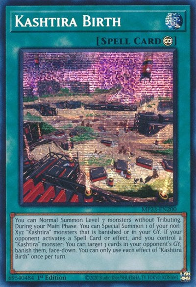 Kashtira Birth (Prismatic Secret Rare) [MP23-EN200-PrSR]