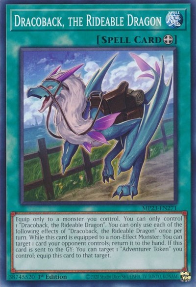 Dracoback, the Rideable Dragon (Common) [MP23-EN271-C]