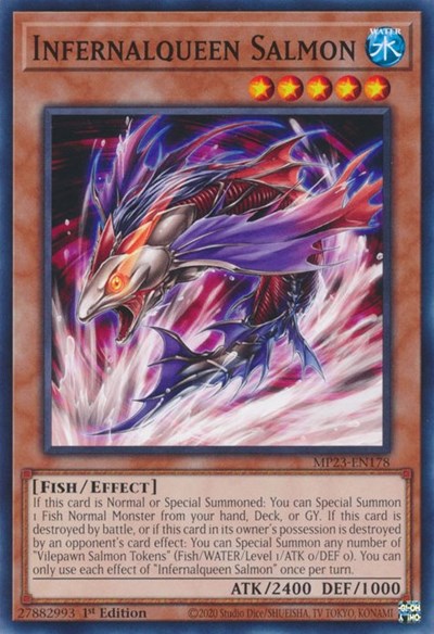 Infernalqueen Salmon (Common) [MP23-EN178-C]