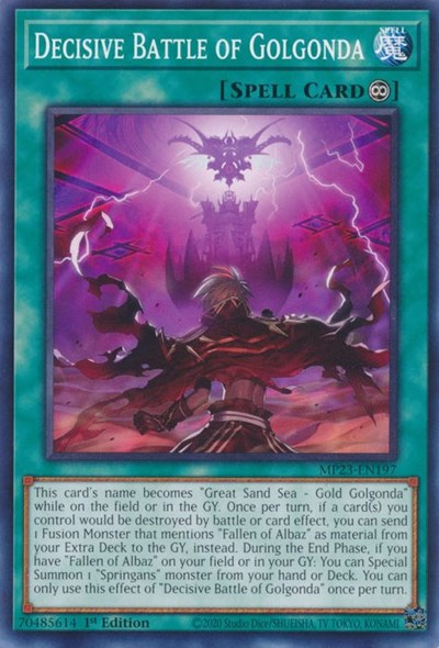 Decisive Battle of Golgonda (Common) [MP23-EN197-C]
