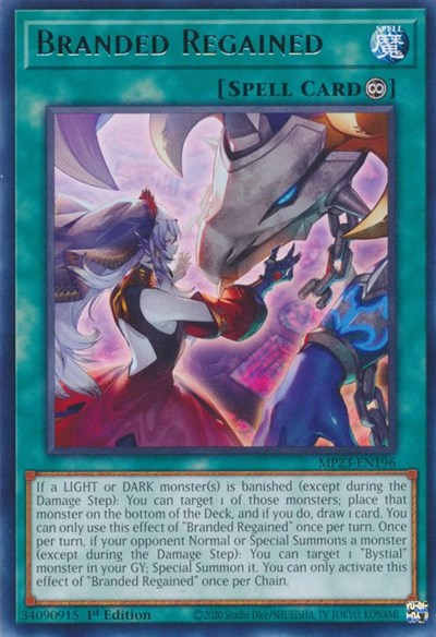 Branded Regained (Rare) [MP23-EN196-R]